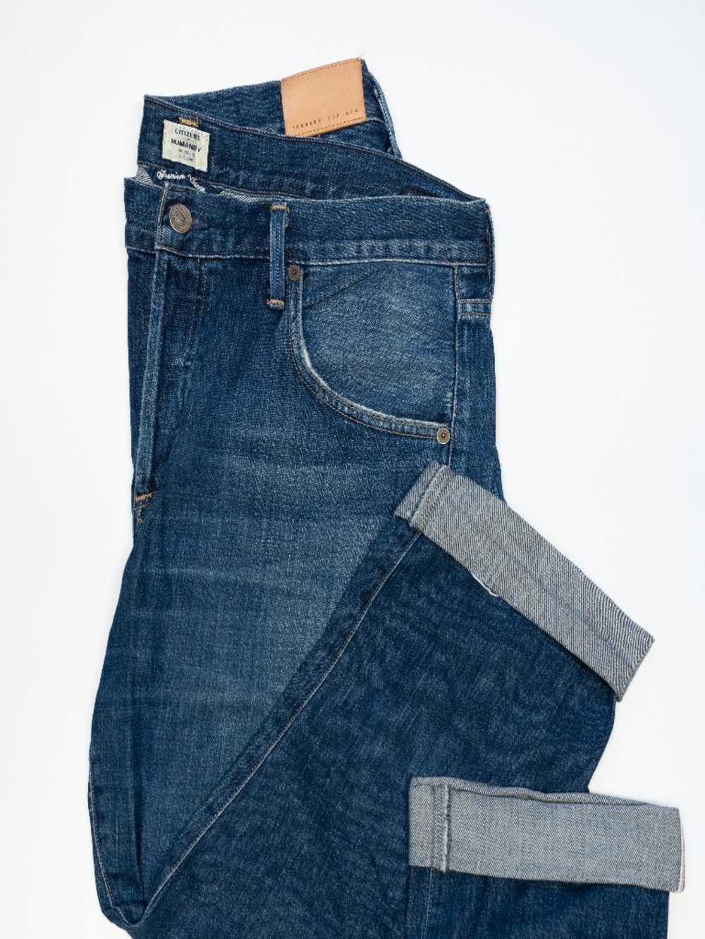 Citizens of Humanity Emerson Crop Slim Boyfriend Jeans